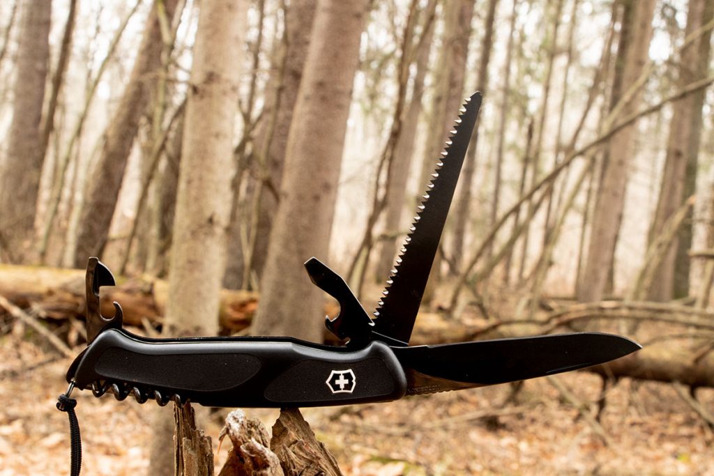 The Onyx Black Ranger 55 is ready for work in the woods